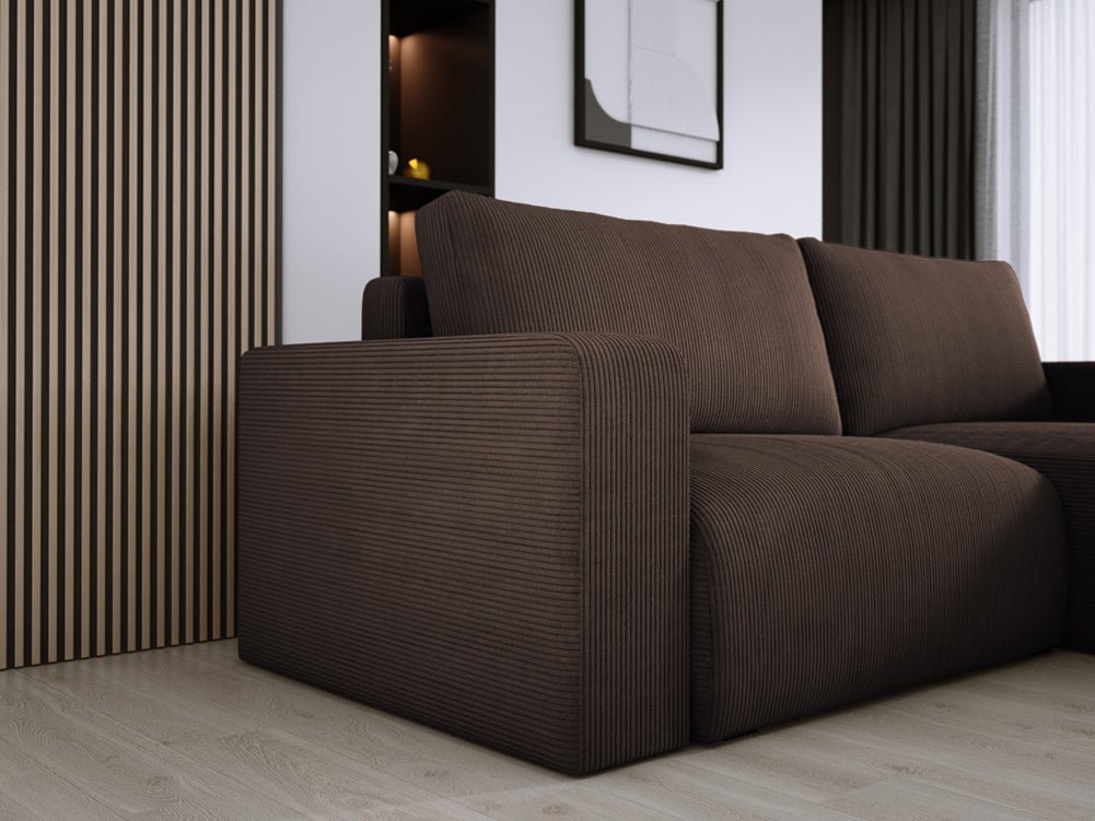 Designer Sofa Carl Cord mit Schlaf- und Klappfunktion