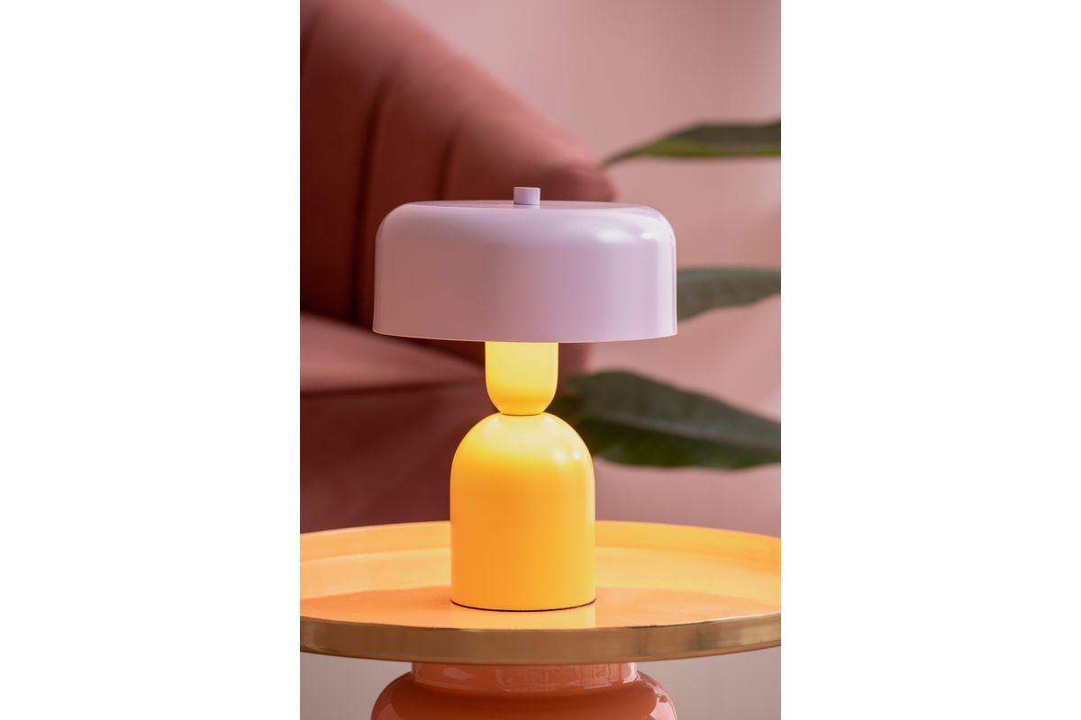 Tischlampe Monaco - Künstlerische Lampe aus Eisen