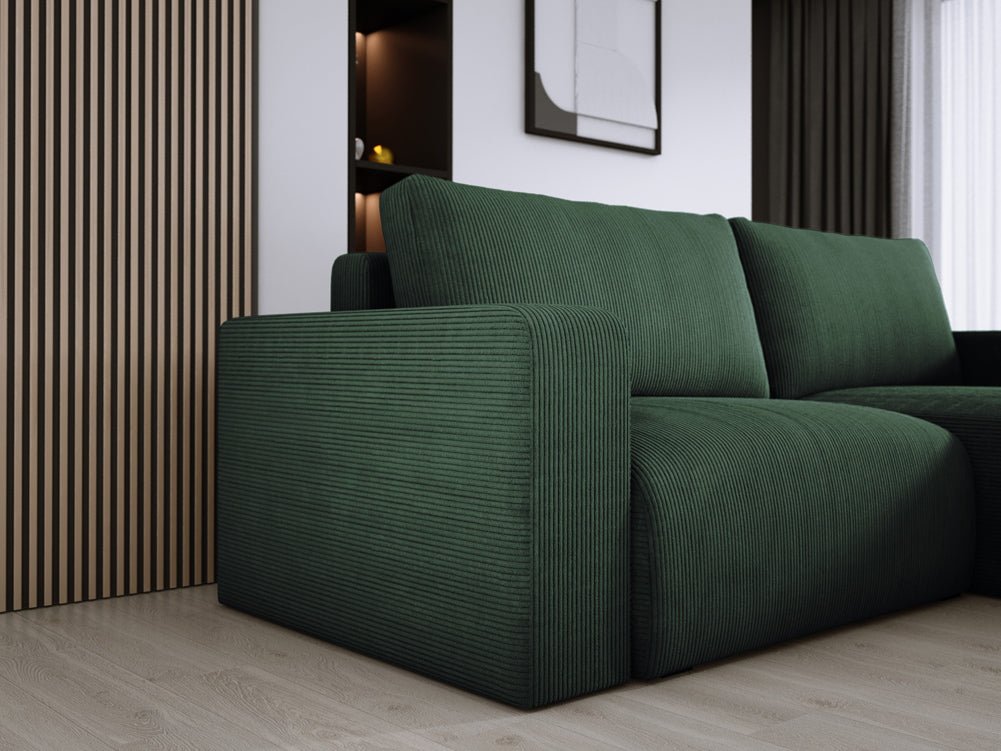 Designer Sofa Carl Cord mit Schlaf- und Klappfunktion