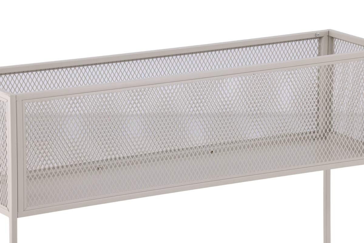 Regal Torino – Metallregal in Beige oder Hellgrau