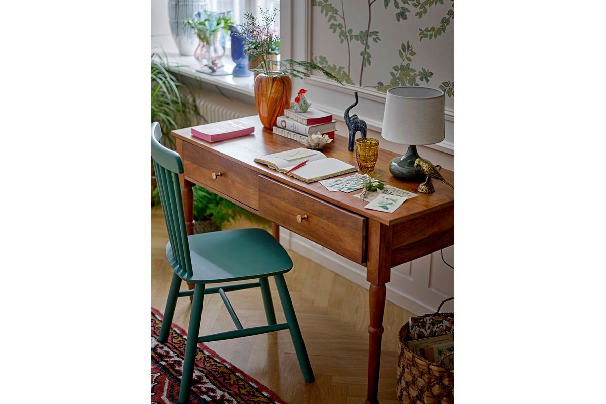 Vase „Orange Sun“ – Streifendesign aus Glas