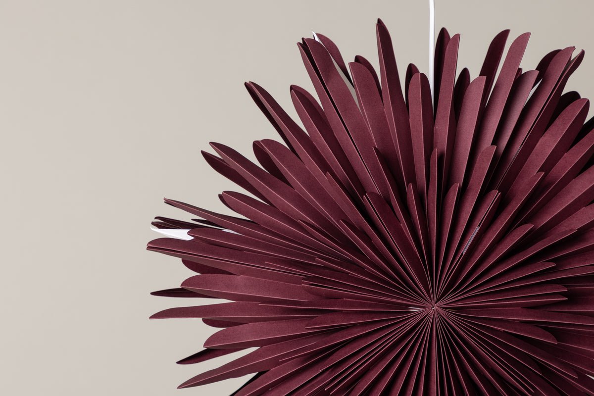 Weihnachtliche Deckenleuchte Lyra - ⌀ 60 cm in 5 Farben