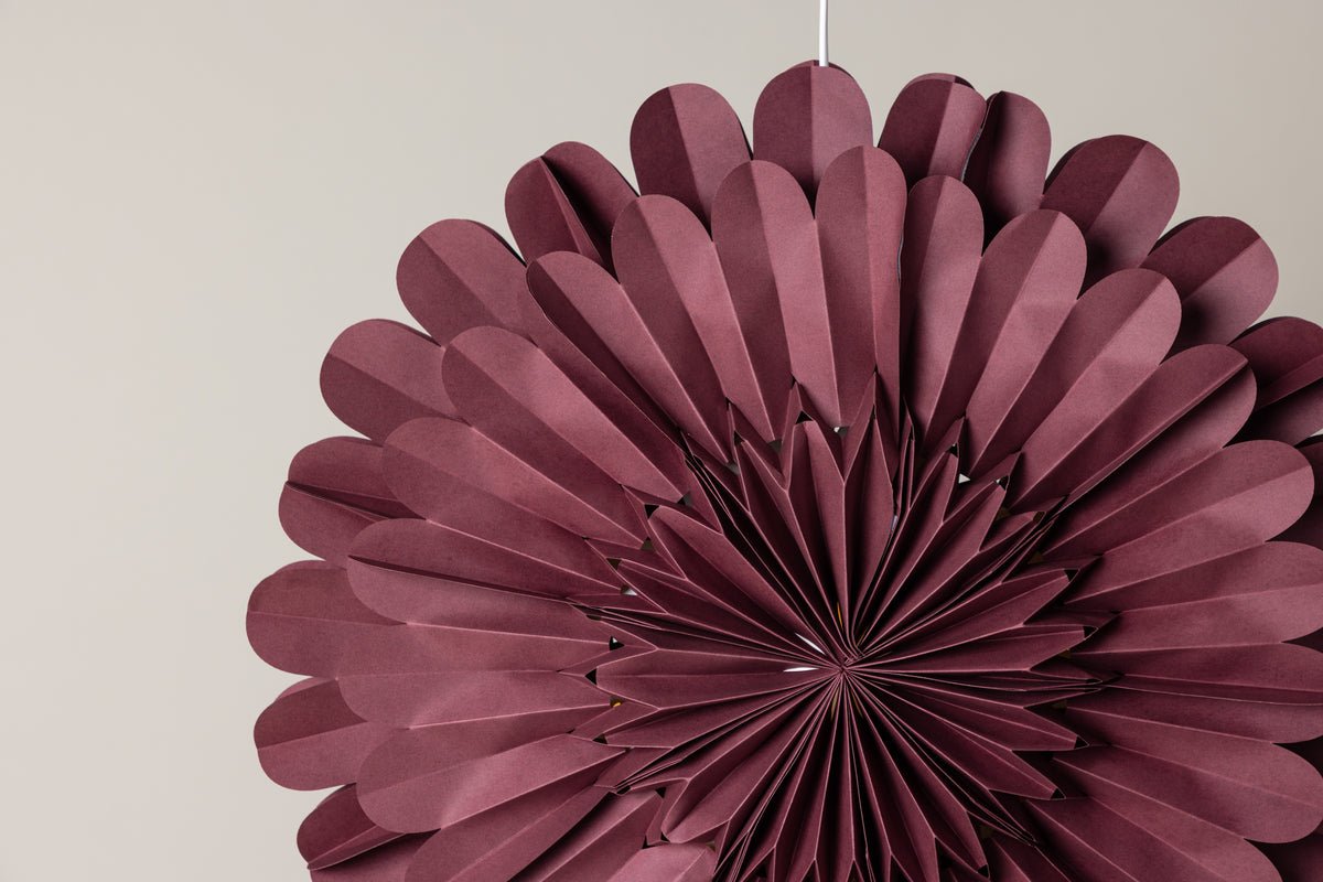 Weihnachtliche Deckenleuchte Flora - ⌀ 60 cm in 5 Farben