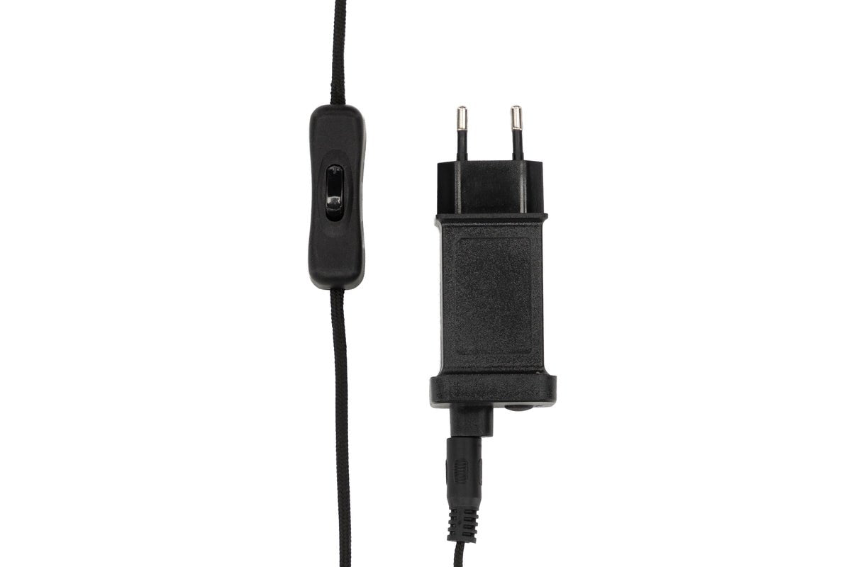 Weihnachtsbeleuchtung Mira - in Schwarz mit 4 Kerzen