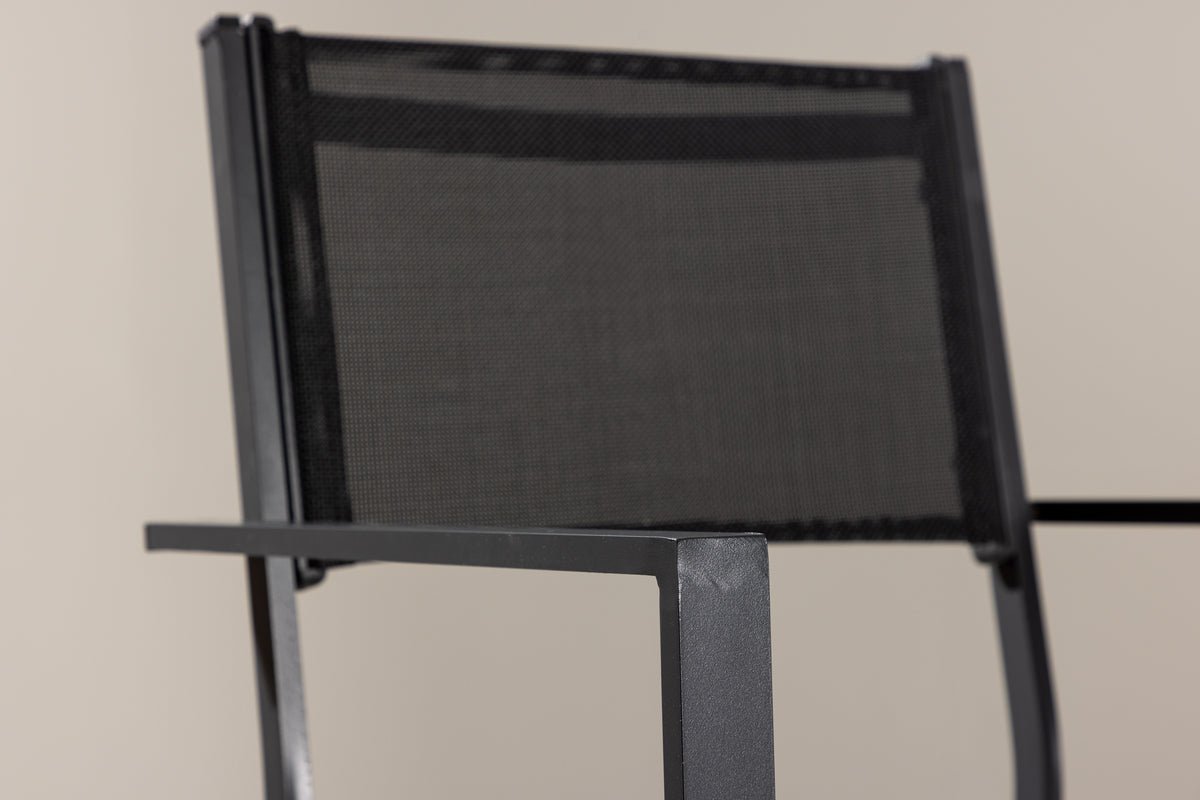 2er Set - Gartenstuhl Karibik aus Aluminium/Textilene