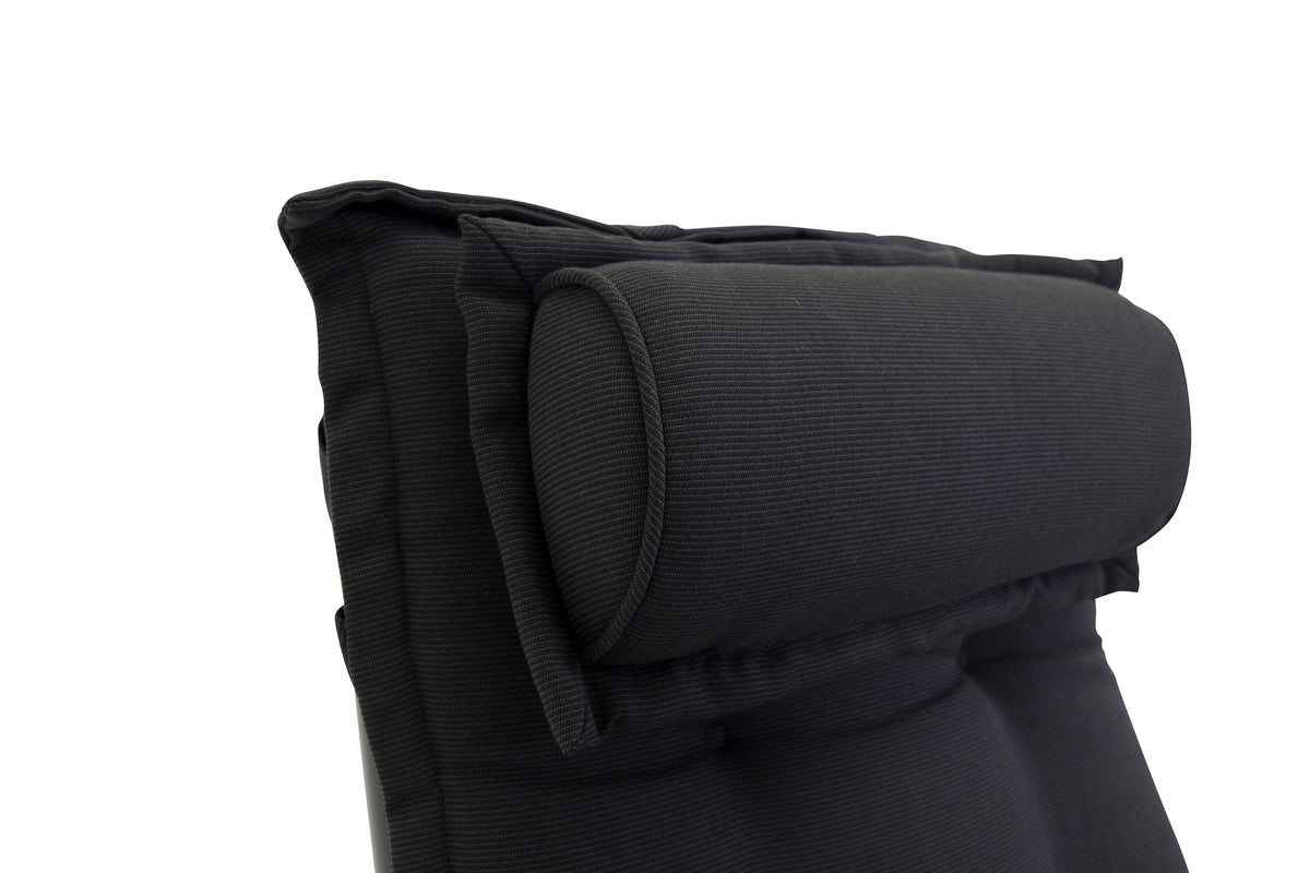 6er Set - Garten Stuhlkissen Siena aus Polyester in 4 Farben