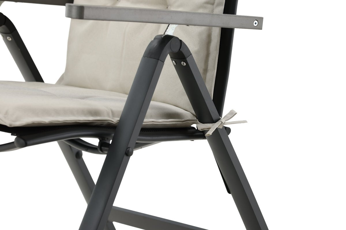 6er Set - Garten Stuhlkissen Siena aus Polyester in 4 Farben