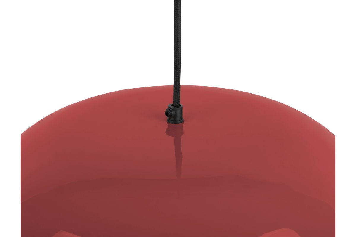Pendelleuchte Oslo - Weinrot