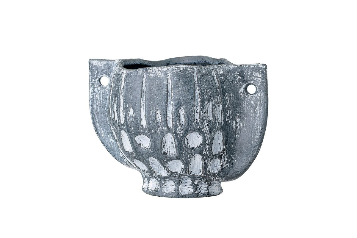 Blumentopf Skara – Nordisches Design in Blau