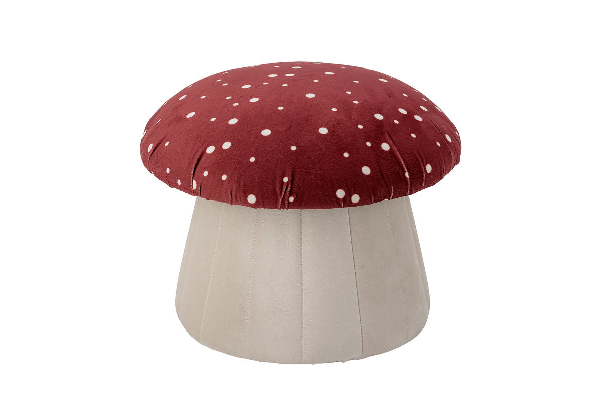 Kinder Hocker Fernando – Pilz Hocker in Rot-Weiß fürs Kinderzimmer