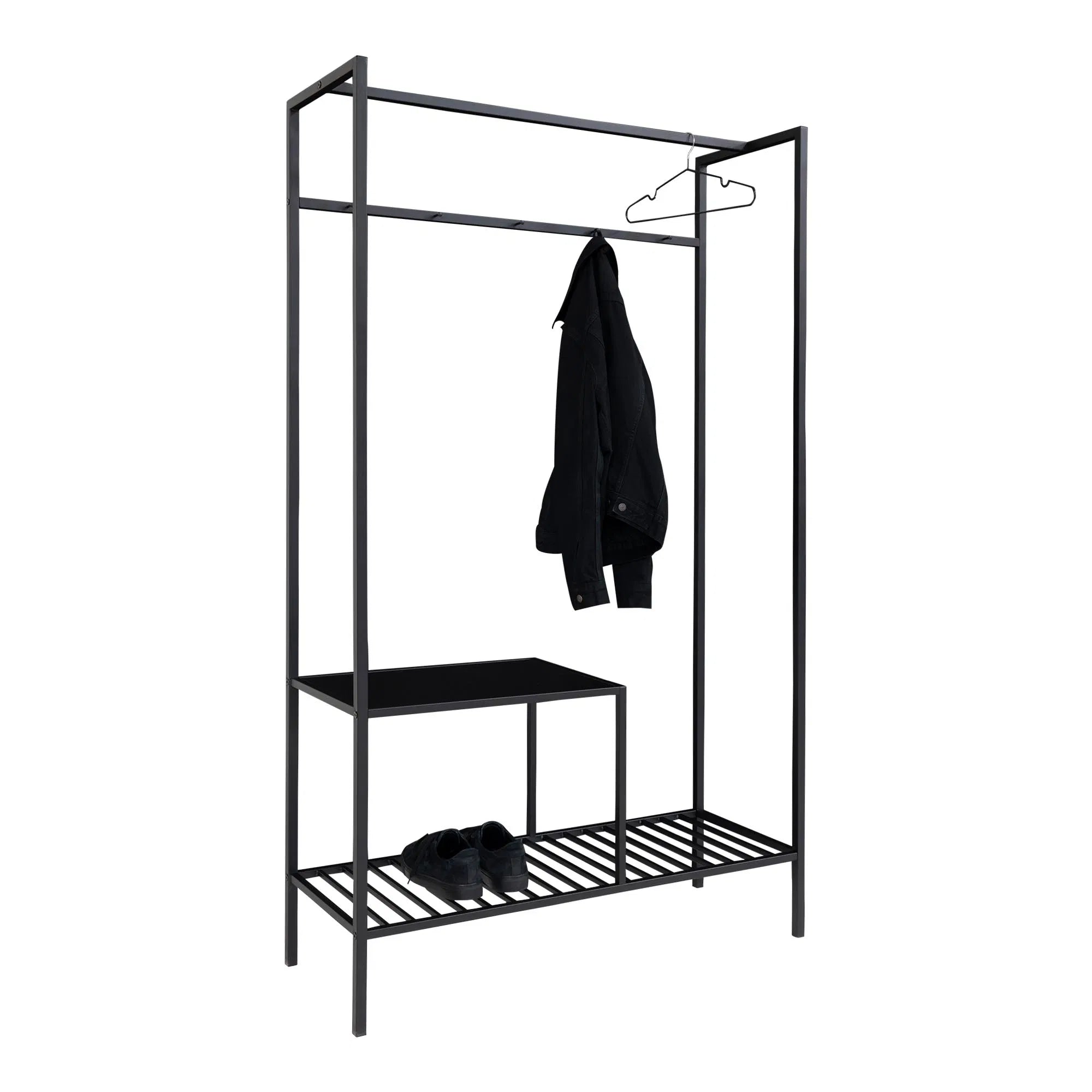Designer Garderobe Quarto Metallgestell
