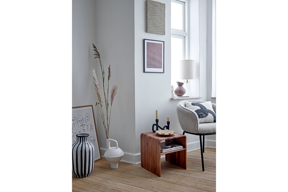 Schale Calma – Marmor in sandiger Naturfarbe