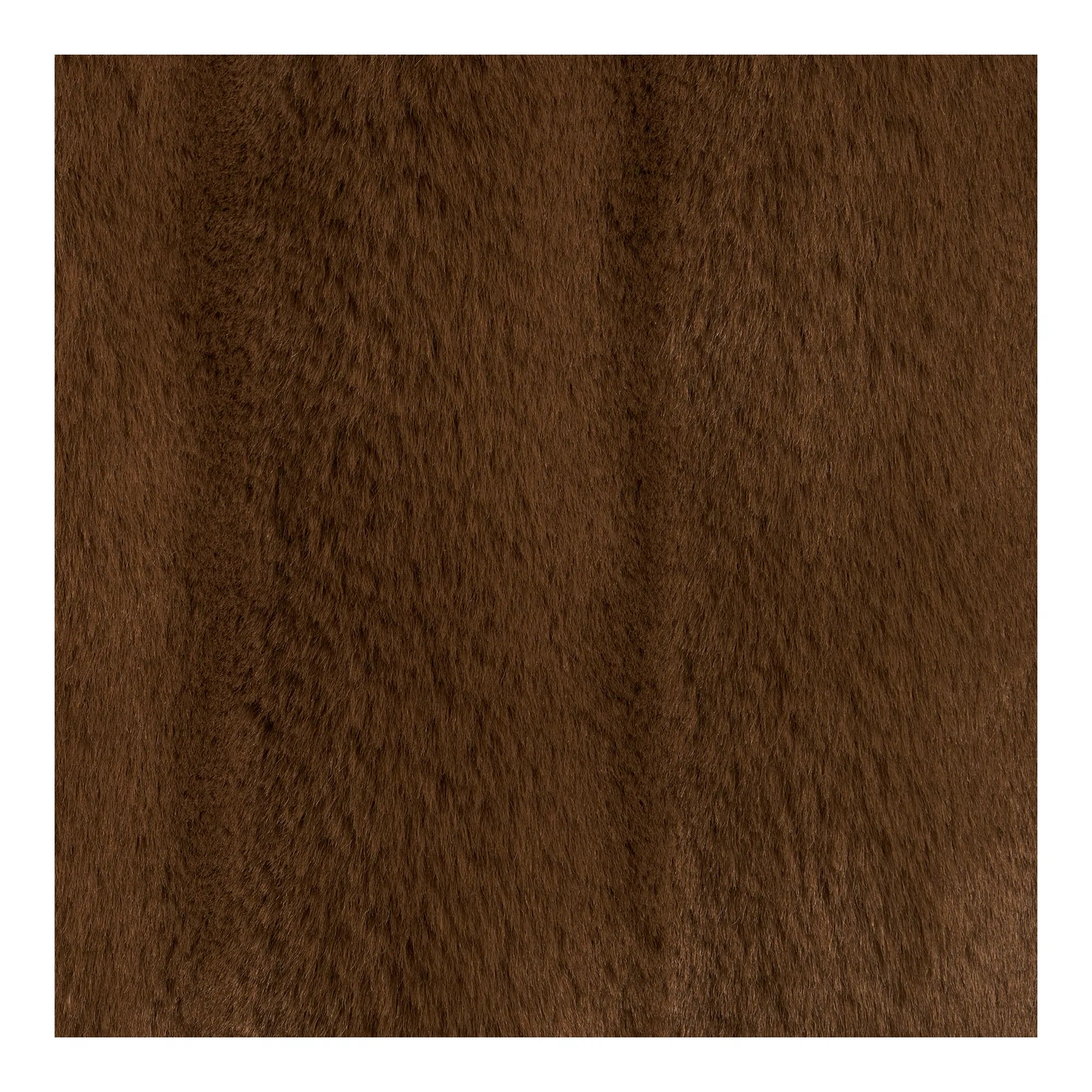 Flausch - Zierkissen Tao aus Kunstfell Braun 45x45 cm
