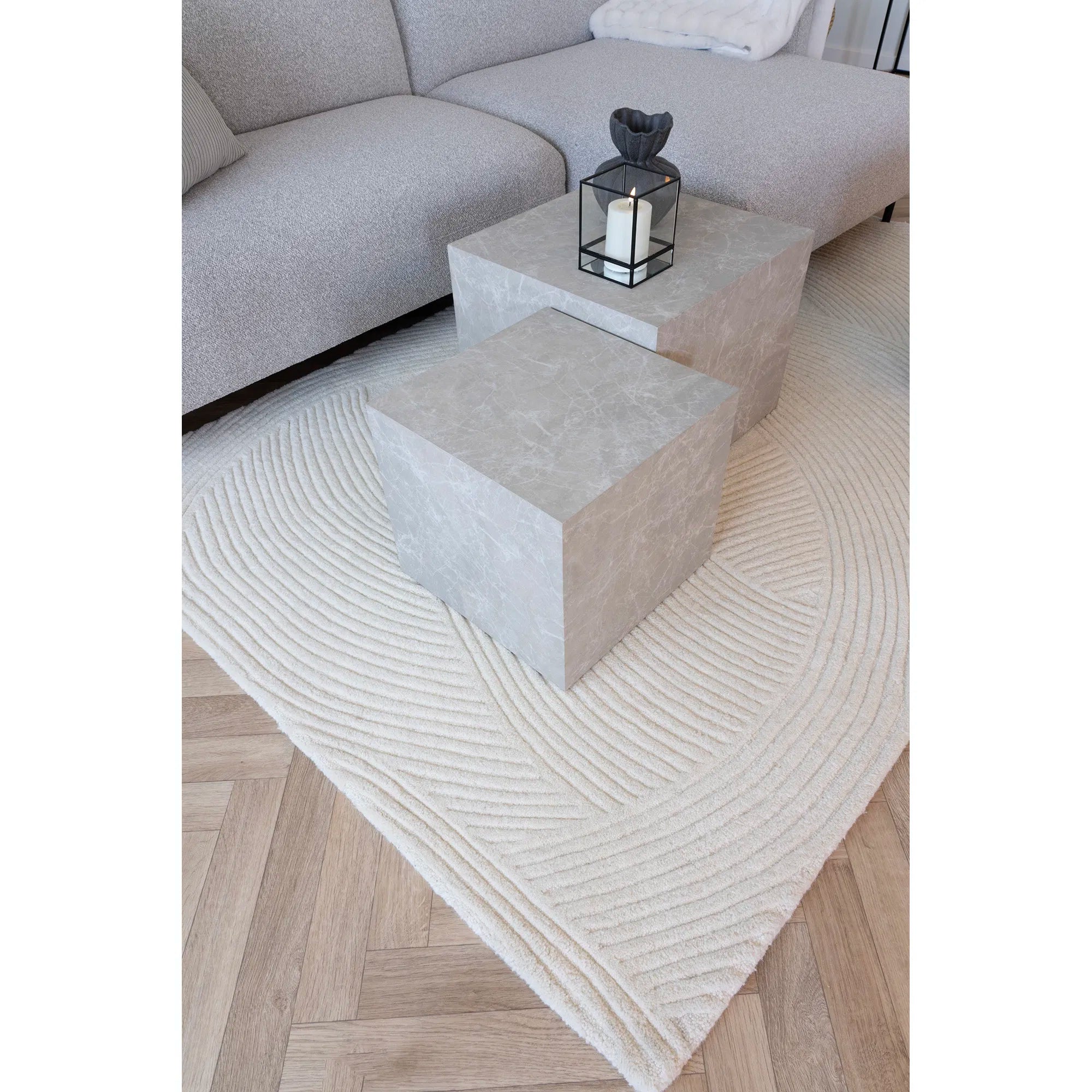 Teppich Arivon – Handgetuftete Eleganz - 100% Wolle, 200x300