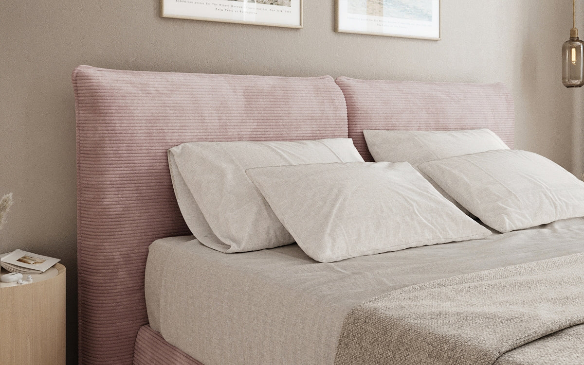 Boxspringbett Pillo in Cord