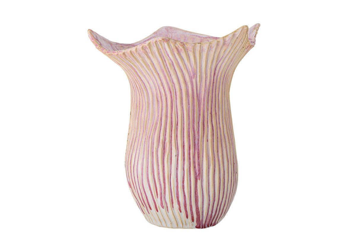 Vase „Flower Stone“ – aus Steingut