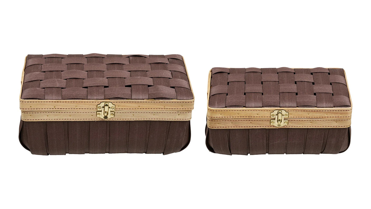 2er Set Aufbewahrungskörbe Notion