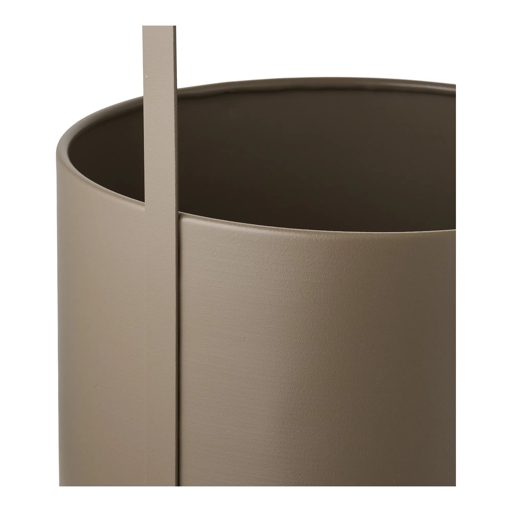 Blumentopf „Arvion“ – 2er-Set aus braunem Stahl