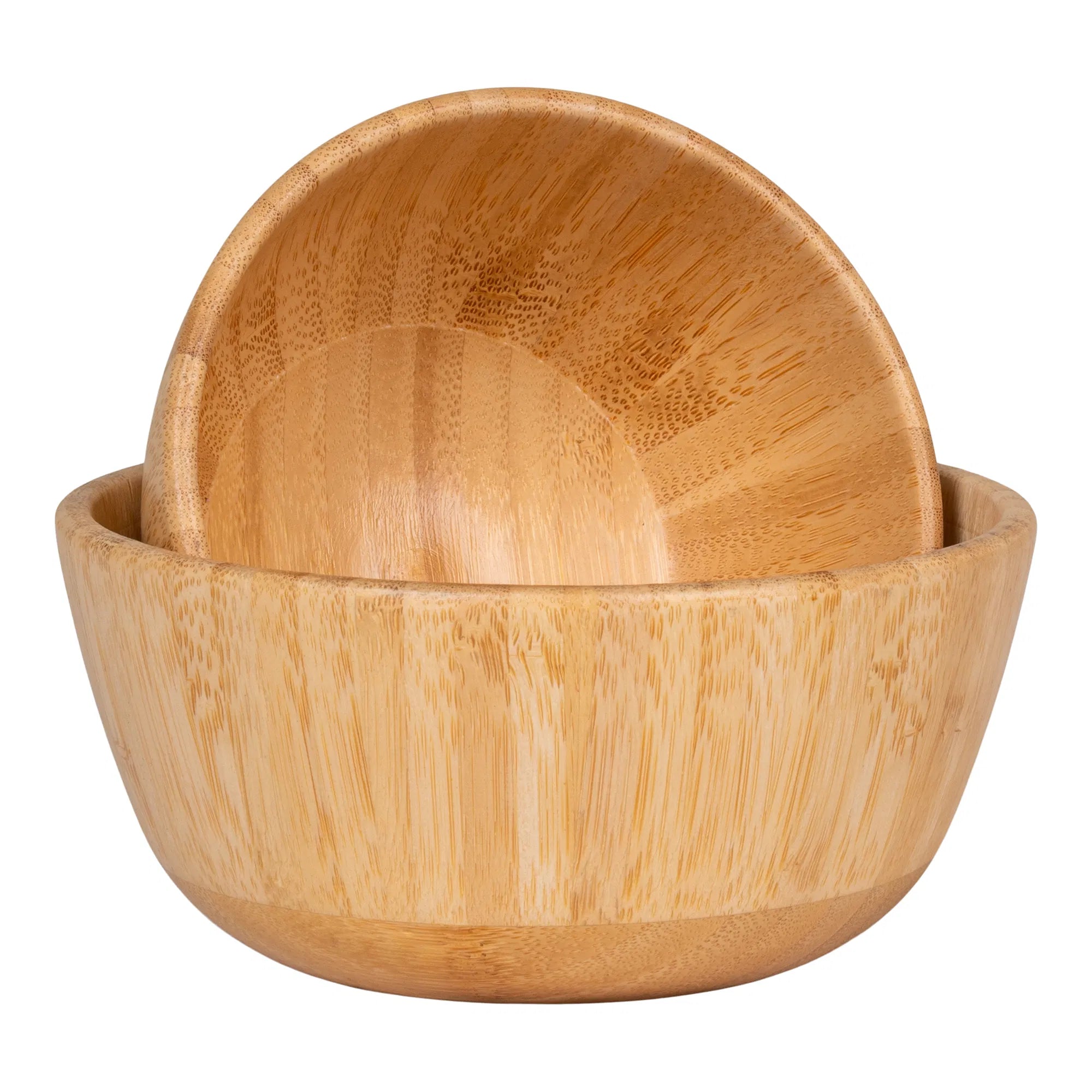 Schale „Chefalu“ – Natürliches Bambus-Set (2-tlg.)