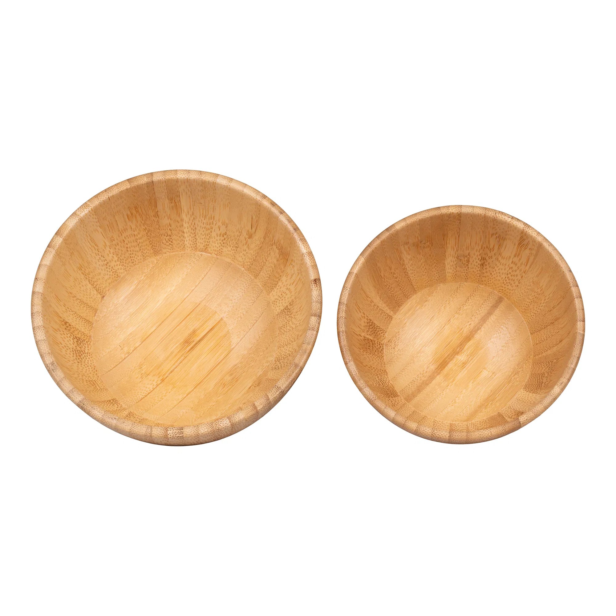 Schale „Chefalu“ – Natürliches Bambus-Set (2-tlg.)