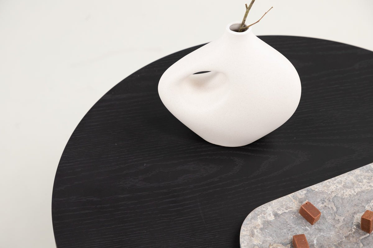 Couchtisch Allan - mit Holzoptik