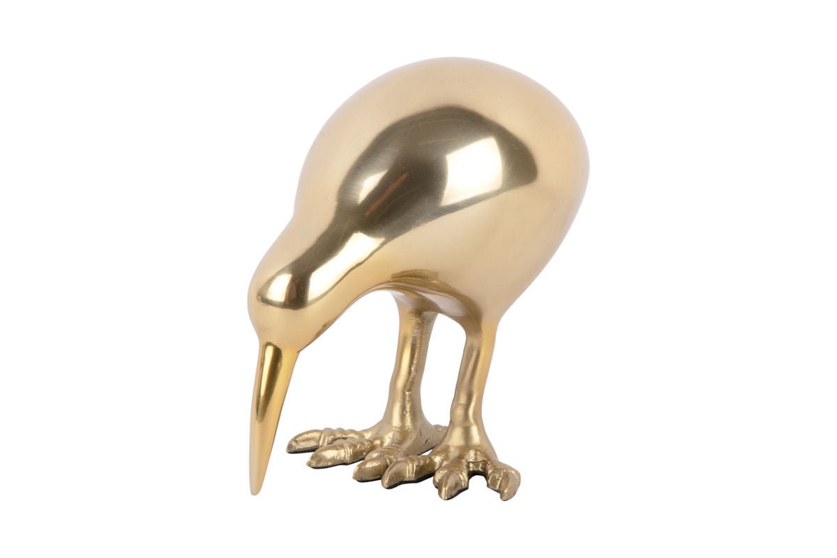 Statue „Kiwi Bird“ – Metall in Goldoptik