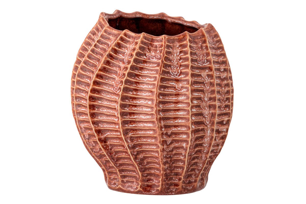 Vase „Cori“ – Keramikvase mit Rillen