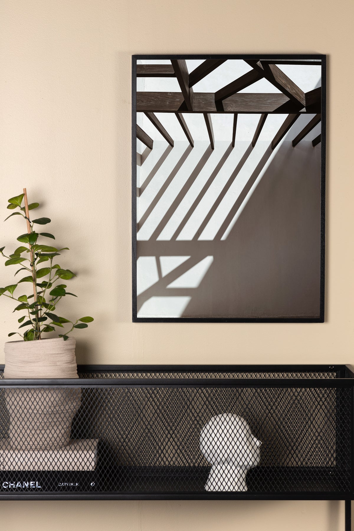 Poster Dachblick aus hochwertigem Papier