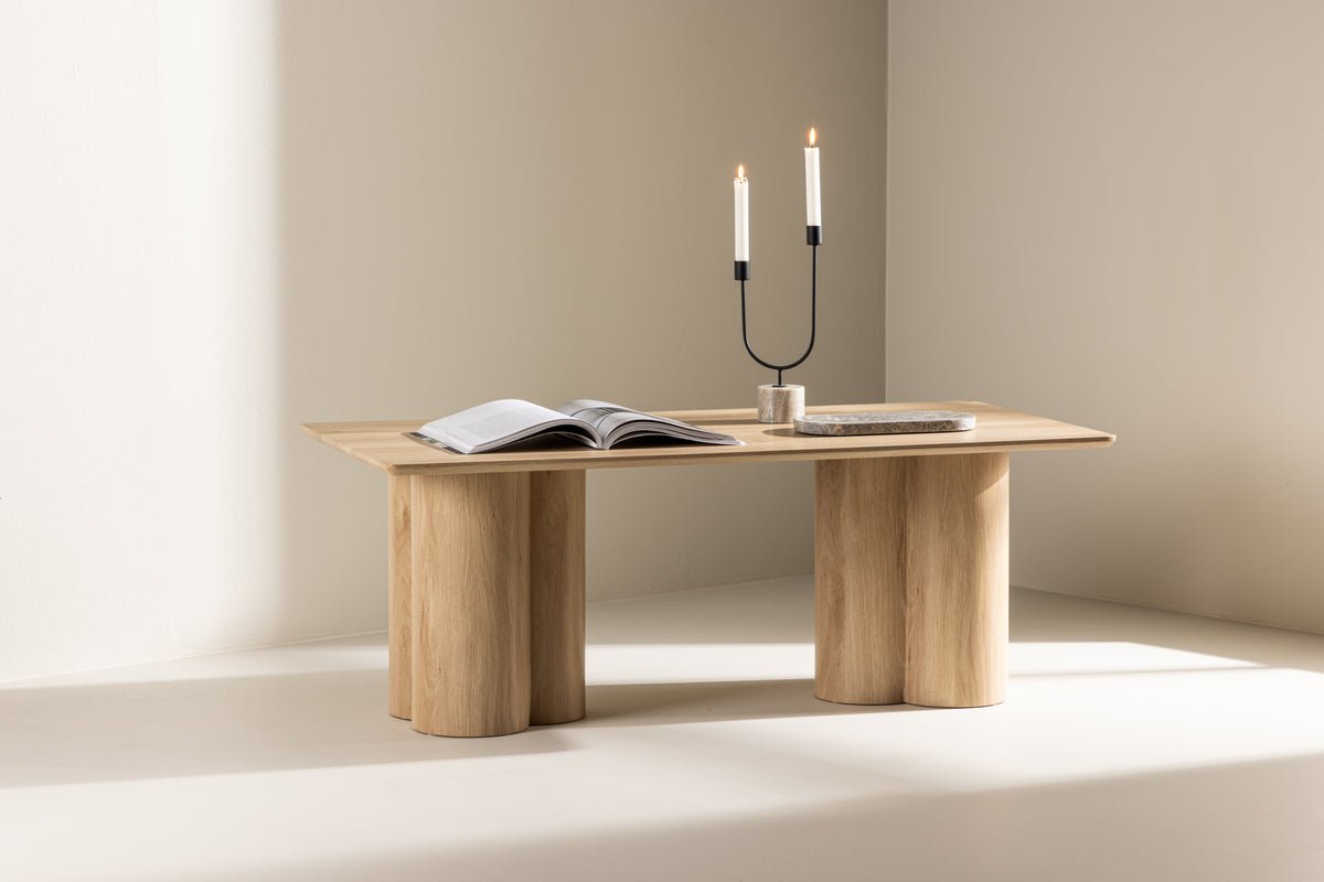 Couchtisch Aerona - in Holzoptik