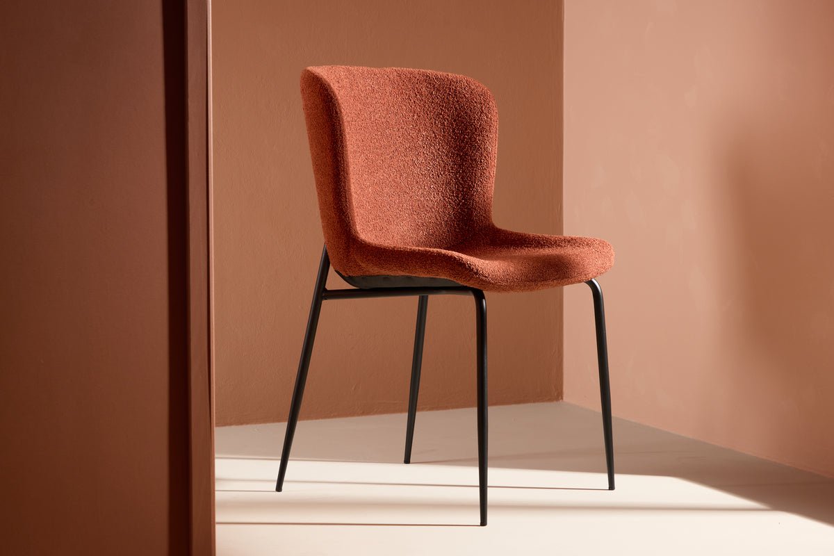 2er Set - Stuhl Parisienne in Rot