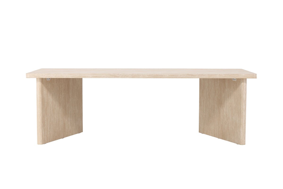 Esstisch Alenya - mit klarer Formensprache und großzügiger Tischplatte