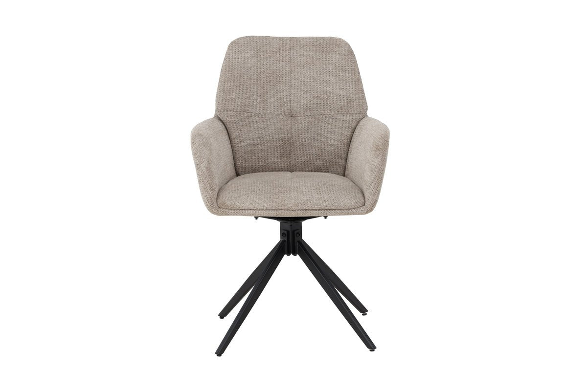 2er Set - Stuhl Marko pflegeleicht in den Farben Braun oder Weiß