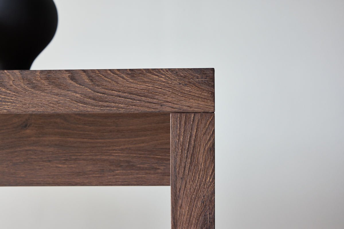 Esstisch Noosa - ein rechteckiger Esstisch in einem sanften Mocca-Ton