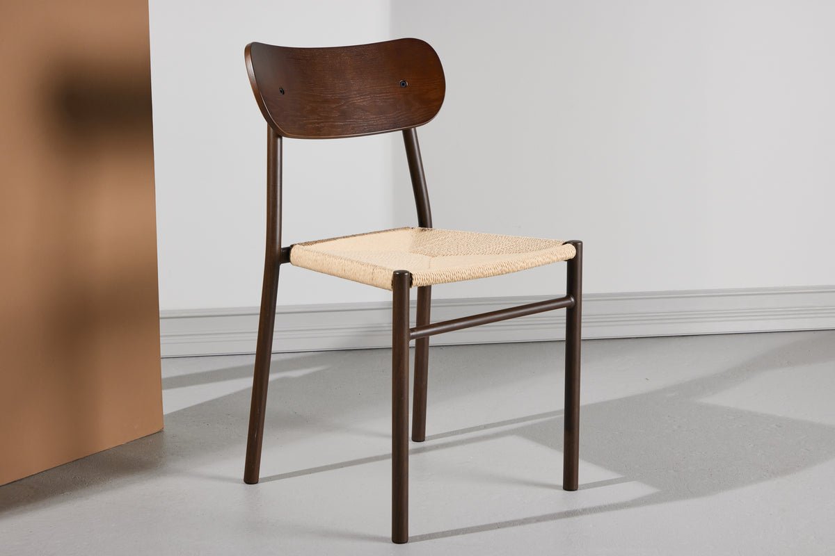 2er Set - Stuhl Pam in wahlweise Grün oder Braun