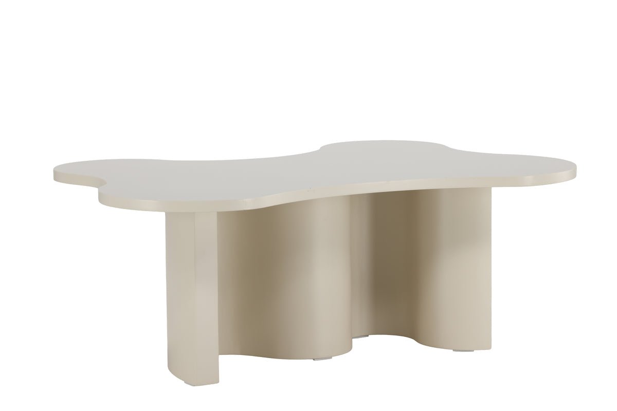 Couchtisch Beno - in Beige mit einzigartigem Design