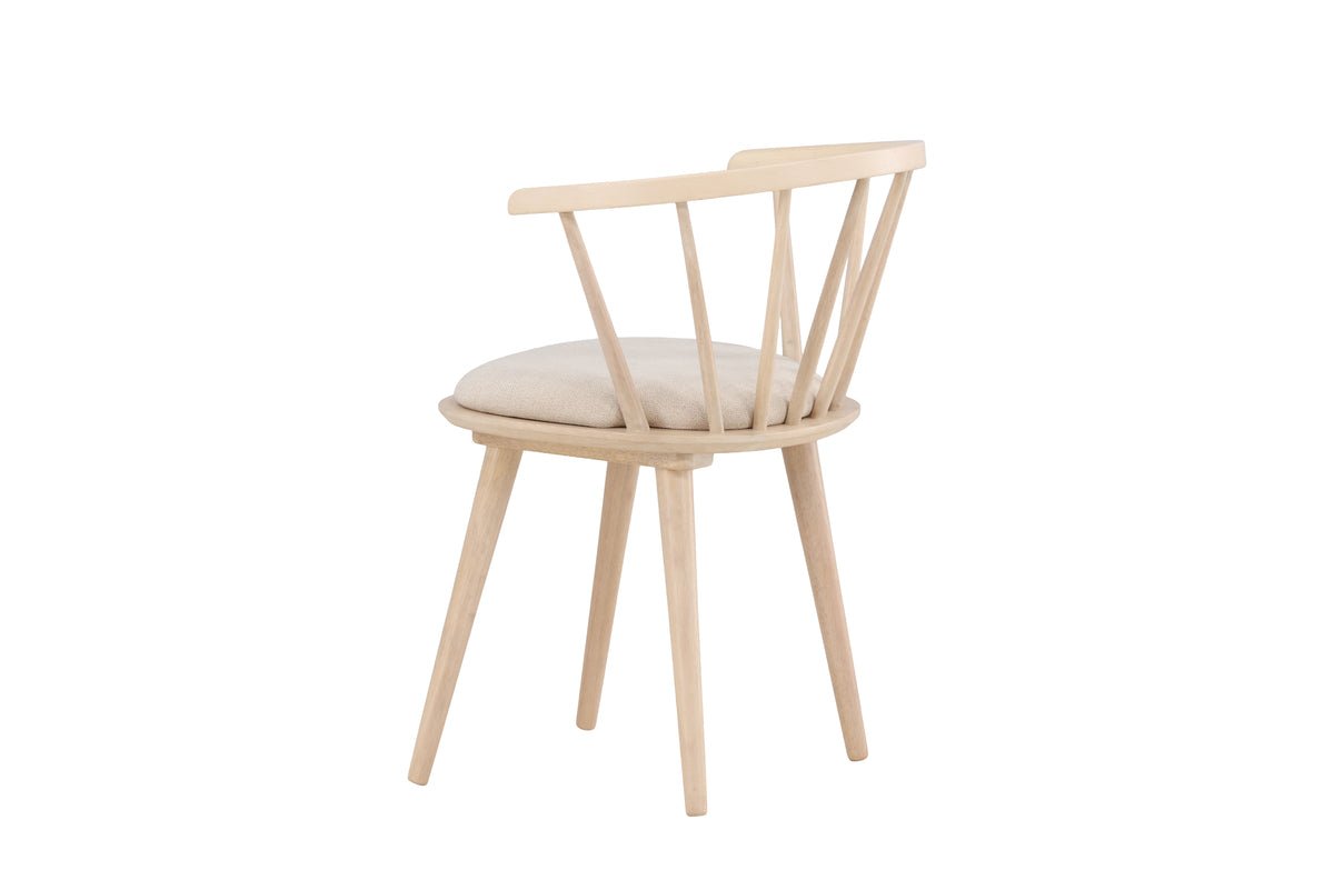 2er Set - Stuhl Ballado mit fest vernähtem Sitzkissen