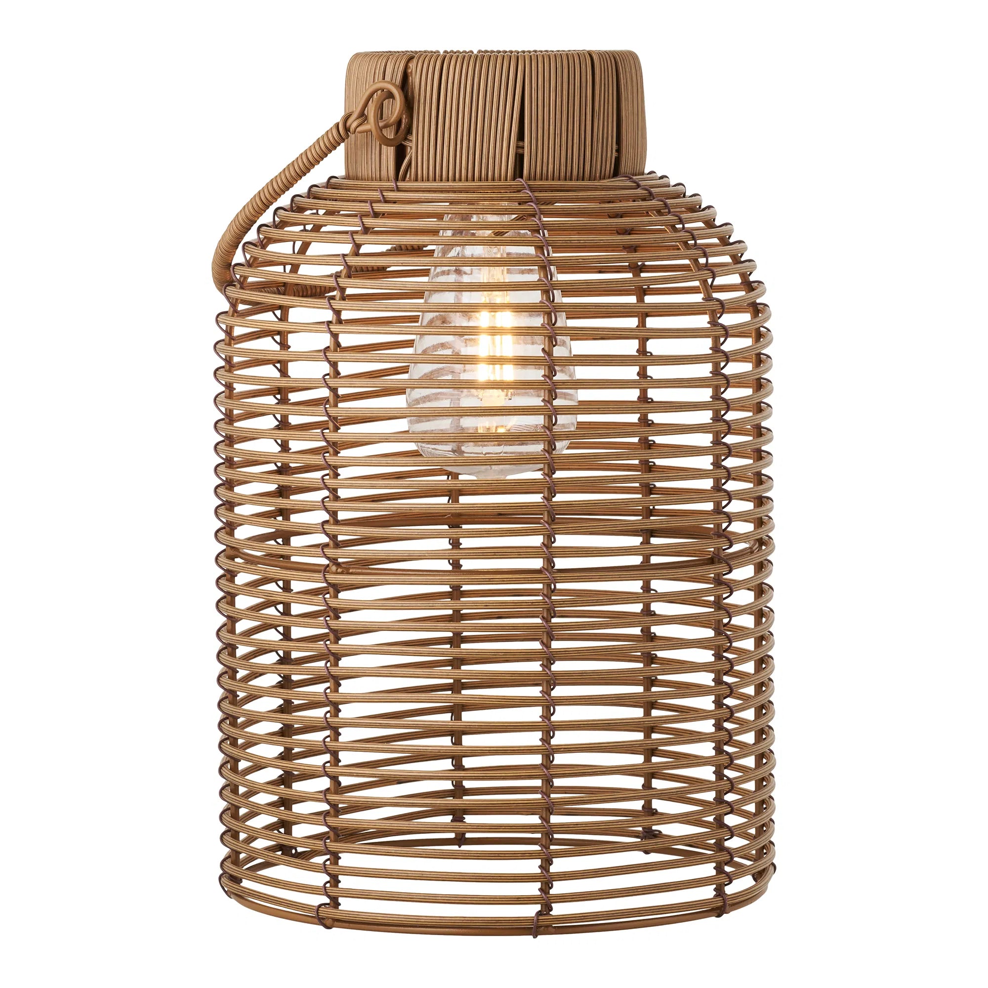 Solar-Tischlampe „Brentford“ – Natürlicher Charme