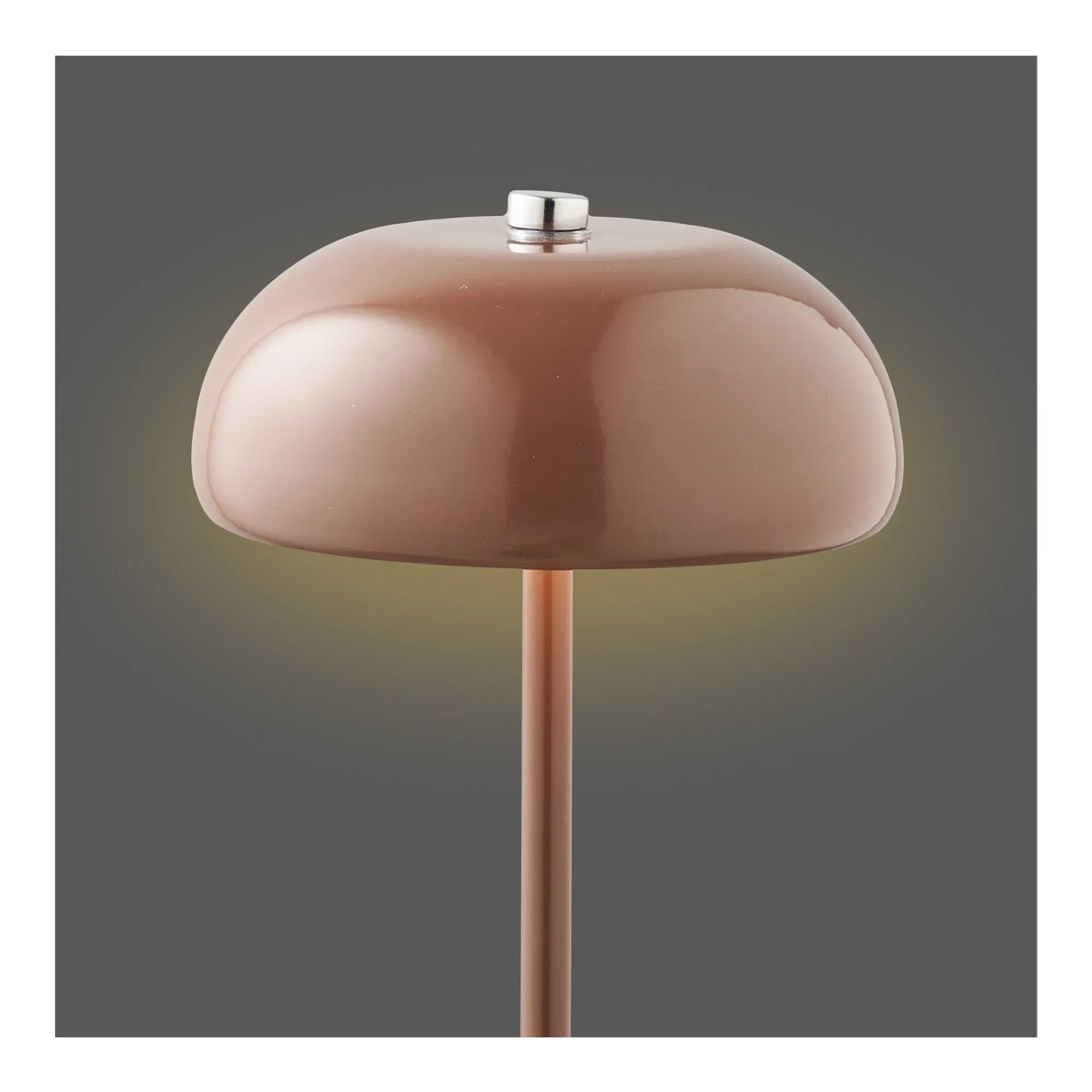 Tischlampe Solmera - elegantes Design in Braun