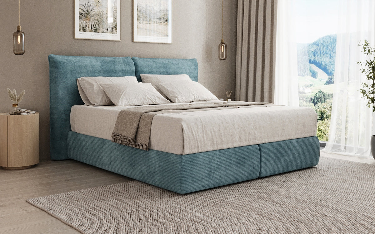 Boxspringbett Pillo in Cord