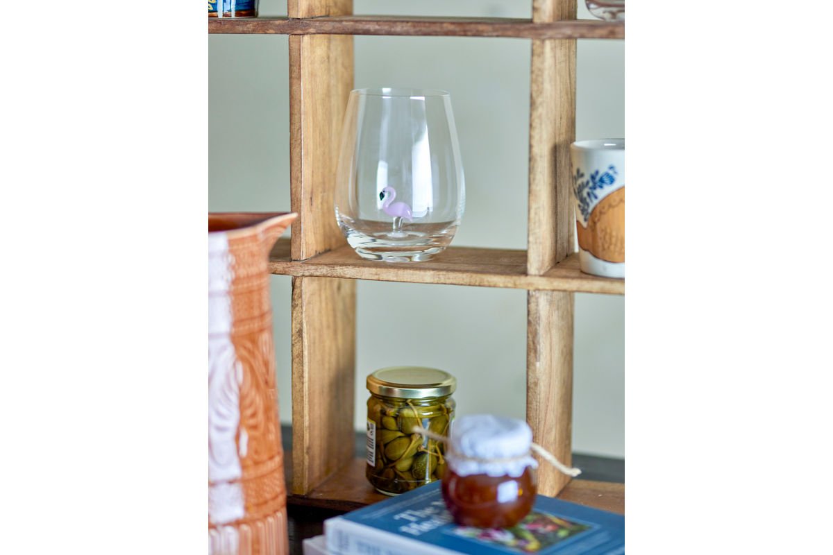 Trinkgläser Cala – Glas mit handgefertigten Figuren (4er-Set)