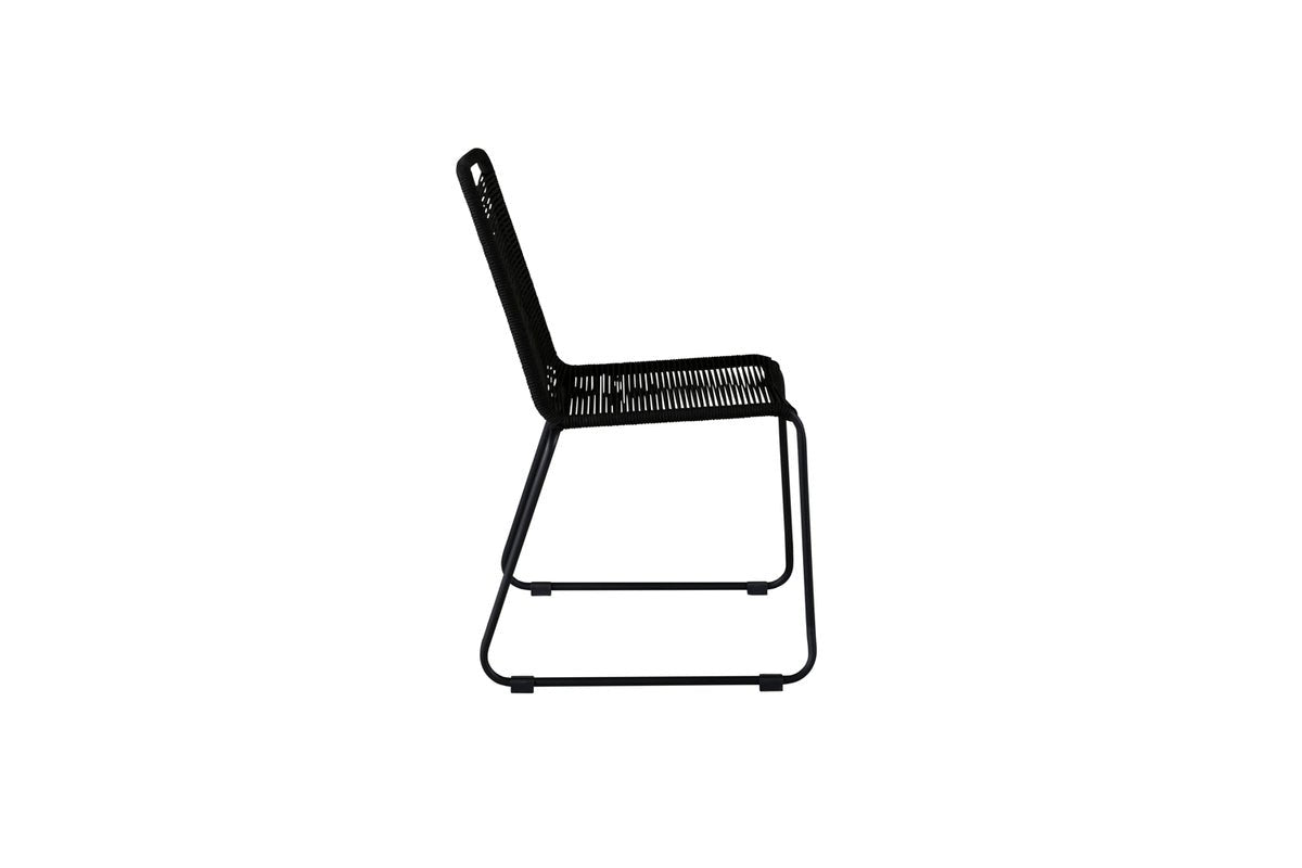 2er Set - Gartenstuhl Lina aus Metall/Polyester