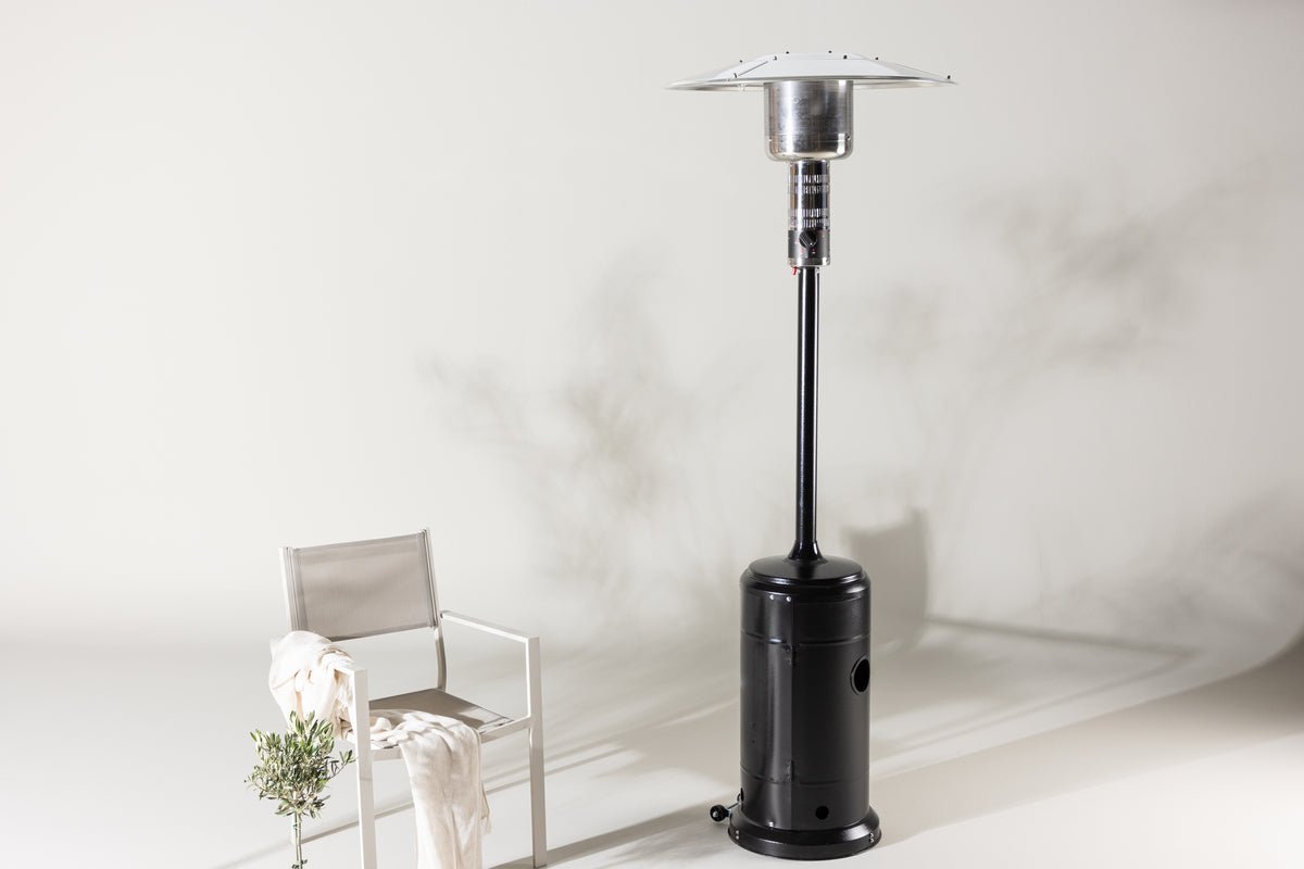 Terrassenheizer Fiero - aus Metall in Schwarz