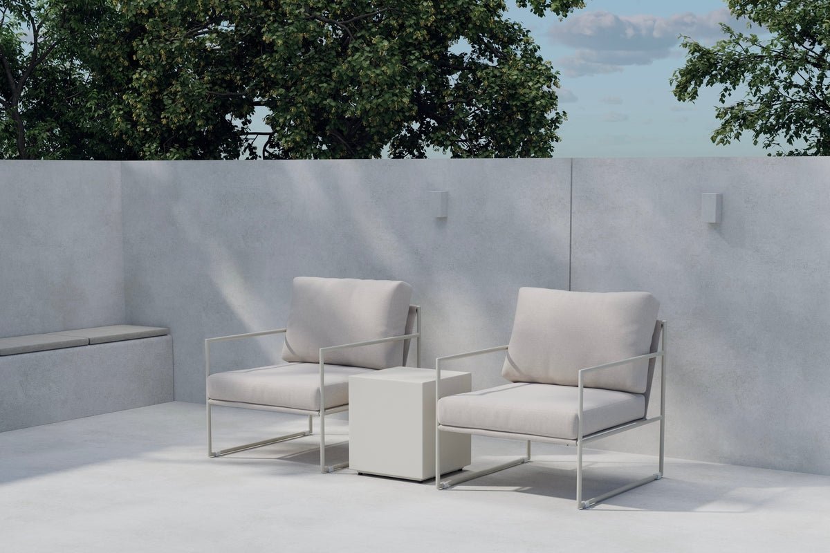 Garten Lounge Set Karino – 3 teiliges Set in Beige