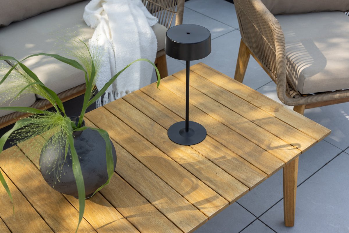 Garten Lounge Set Perano – 4 teiliges Set in Beige