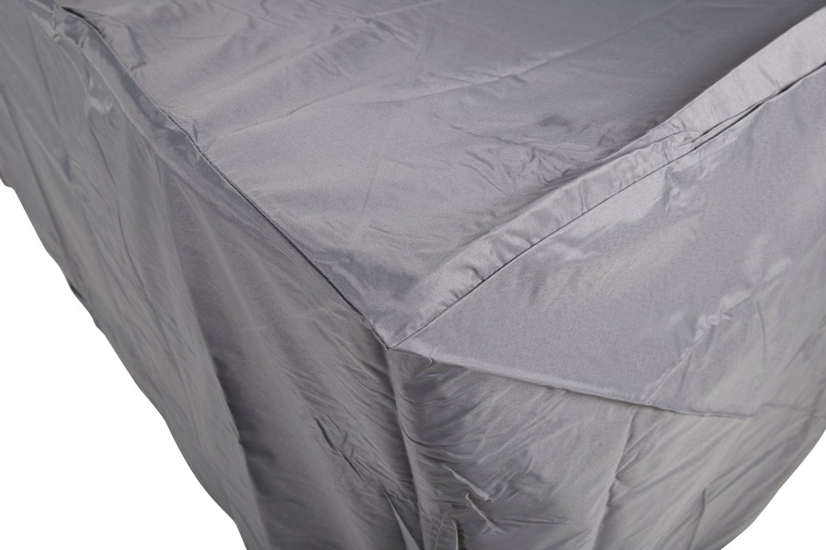 Möbelabdeckung Hannibal - aus grauem wasserdichtem Polyester