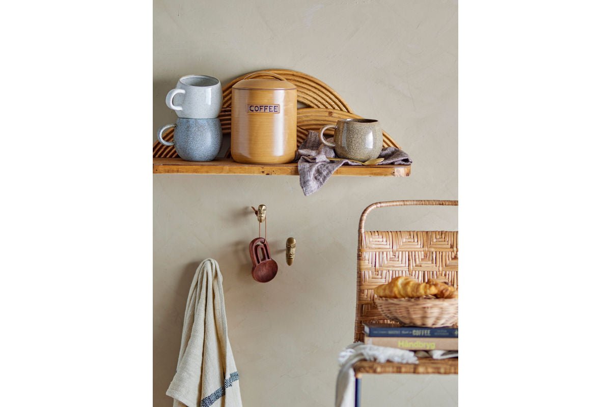 Becher Noiré - aus Steingut gefertigt / 3er Set