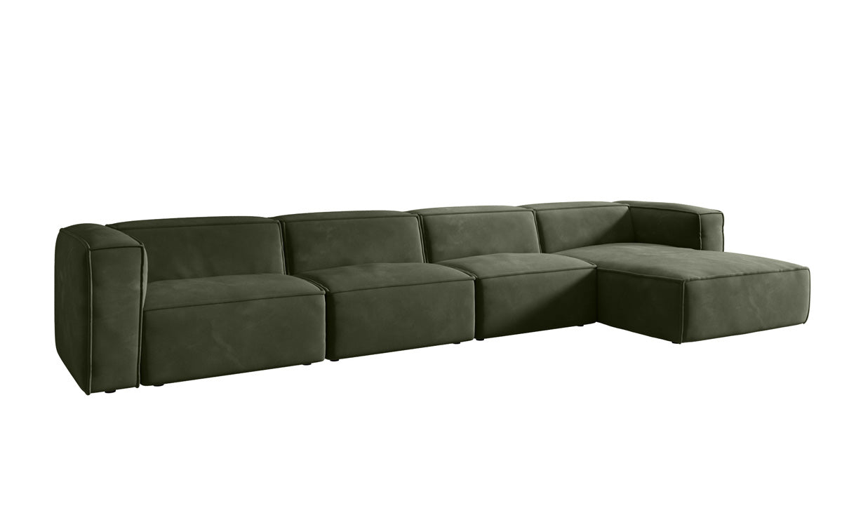 Designer Sofa Comfy L Maxi in Samt