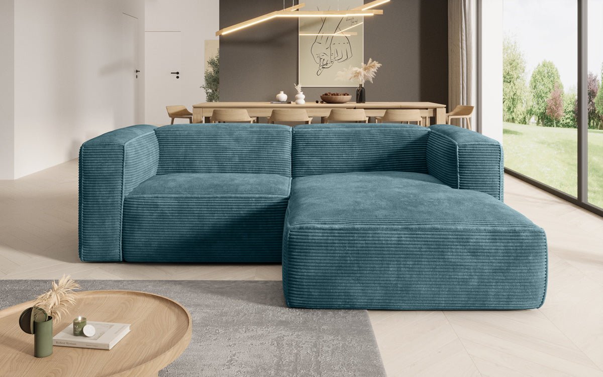 Designer Sofa Comfy L Mini in Cord