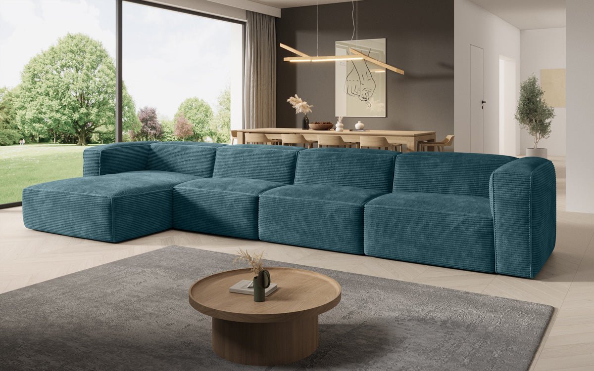 Designer Sofa Comfy L Maxi in Cord