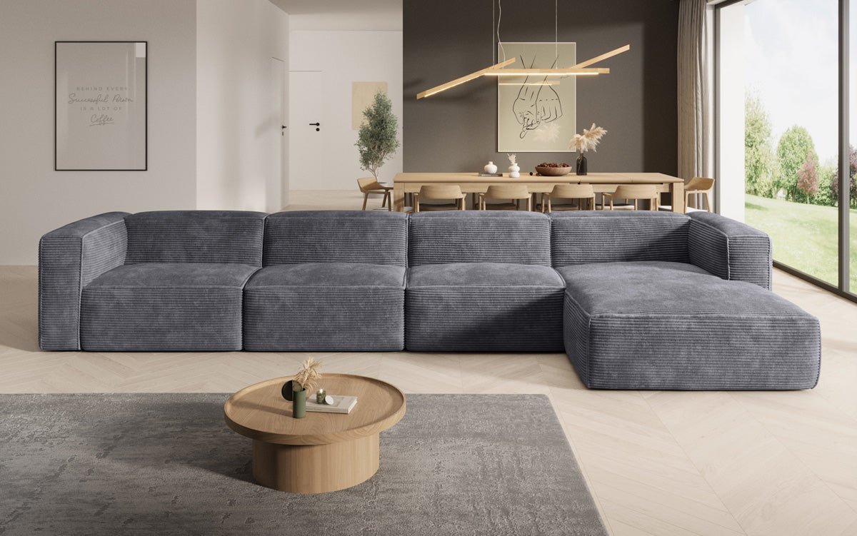 Designer Sofa Comfy L Maxi in Cord
